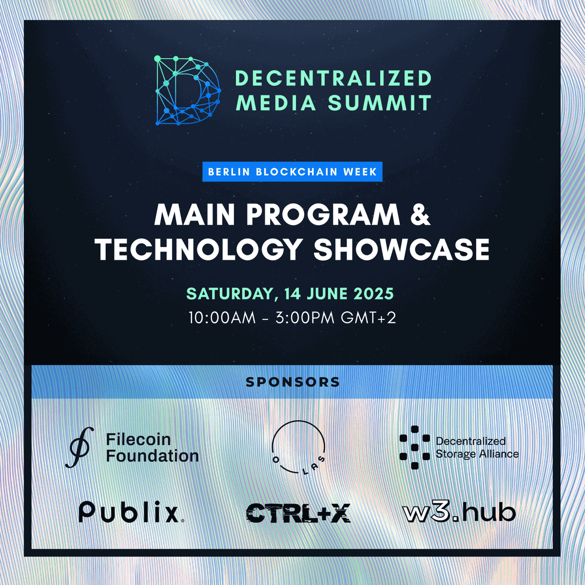 Ciarán Murray (@c1aranmurray) on Twitter photo Looking forward to the Decentralised Media Summit in Berlin this weekend.
<a href="/OlasProtocol/">Olas Protocol</a> is a sponsor.
I'll be participating in the Fireside Interactive Dinner on Fri & giving a talk/demo of our Bayesian Truth Serum based market mechanisms for evaluating opinion media on Sat. Looking forward to the Decentralised Media Summit in Berlin this weekend.
<a href="/OlasProtocol/">Olas Protocol</a> is a sponsor.
I'll be participating in the Fireside Interactive Dinner on Fri & giving a talk/demo of our Bayesian Truth Serum based market mechanisms for evaluating opinion media on Sat.