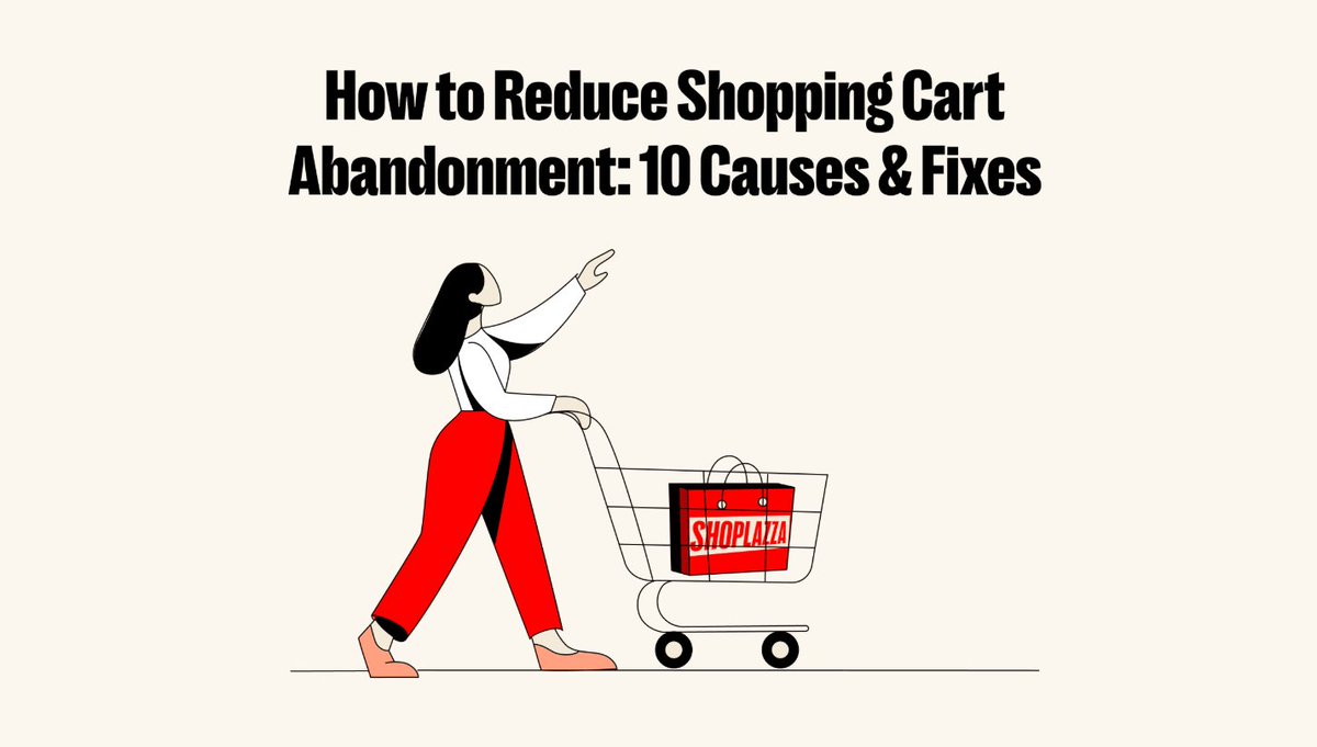 🛒 Slash shopping cart abandonment with these 10 game-changing tactics! 🚀  
✅ Faster delivery 
💰 Transparent pricing 
🛍️ Streamlined checkout 
💳 Multiple payment options 
🔔 Smart retargeting  Boost sales &amp; keep customers happy! 
👉hubs.ly/Q03ntMvP0
😊  Learn more: