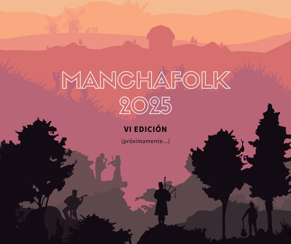 ¡Ya estamos de vuelta!
Queridos amigos, la VI Edición del Festival de Música Folk de La Mancha está lista.
En breve, haremos las presentaciones oportunas...
Aquí, en Quintanar de la Orden (Toledo).
#manchafolk #quintanardelaorden #toledo #lamancha #musicafolk