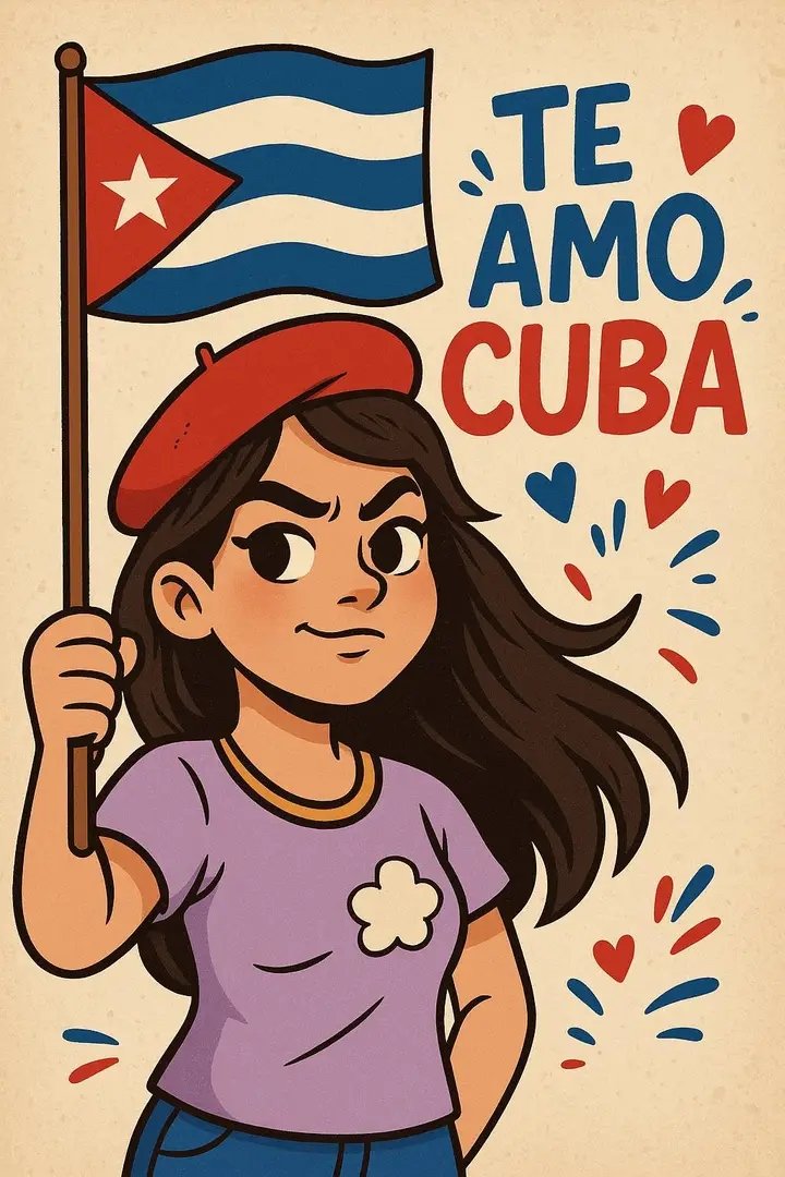 Que lo sepan los odiadores , Cuba es y será para los Cubanos , jamás volveremos al pasado.
#LatidoIzquierdo 🐊🐓
Un Latido X Cuba ❤️
