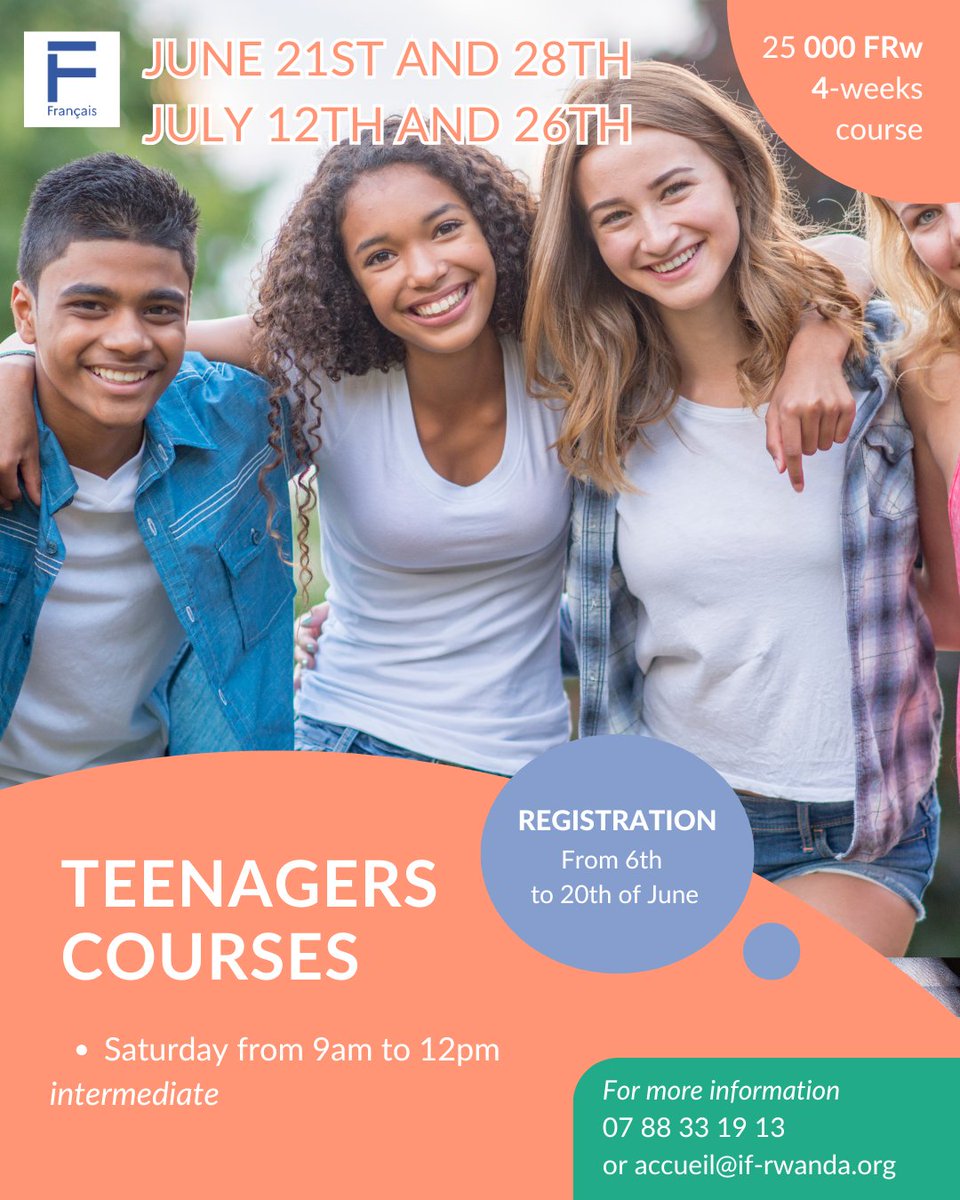 Les inscriptions à nos cours de français sont ouvertes ! 💫

Toutes les infos sont à retrouver sur notre site : if-rwanda.org/cours/#/

Besoin d'aide ? Suivez le tuto :
if-rwanda.org/wp-content/upl…