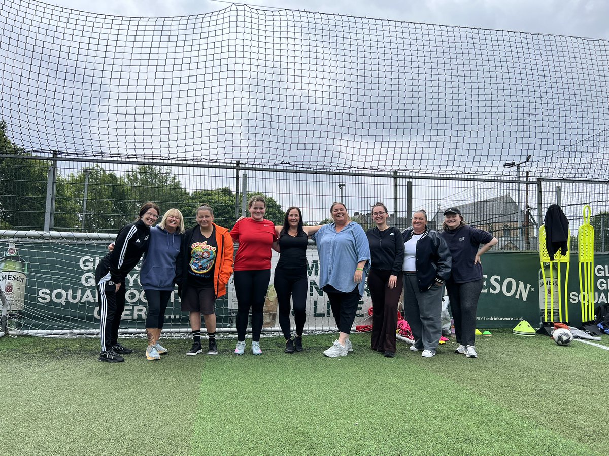 Great session yesterday with our Women <a href="/streetsoccerSCO/">Street Soccer Scotland</a> 

Street 45 is our Female only programme- designed the players. Our sessions are always fun and inclusive 💁🏼‍♀️ free sessions- ⚽️ 🥊💃 come join us Monday and Thursday 11-12.30 powerleague, townhead.