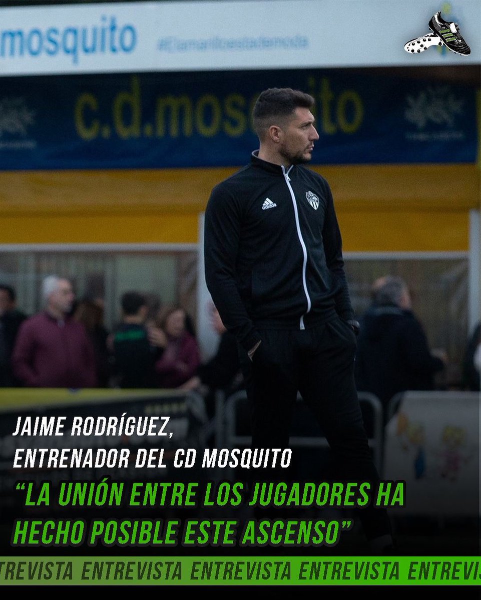 📝ENTREVISTA📝

Juvenil DH ha tenido la oportunidad de hablar con Jaime Rodríguez, 👨🏻‍🏫 entrenador del 🟡⚫️ CD Mosquito, recientemente ascendido al DH 4️⃣

📌 Lee la entrevista completa en el link de la bio

#JuvenilDH👟