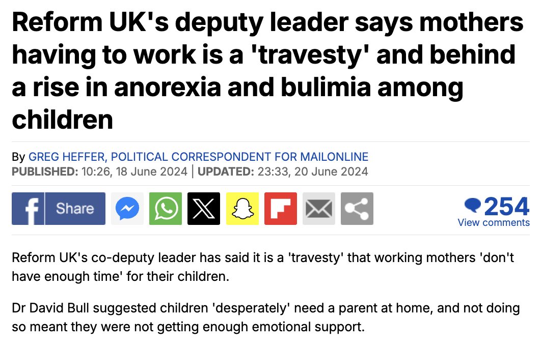 Will // Sarcasm is best served cold (@colder_sarcasm) on Twitter photo <a href="/reformexposed/">Reform Party UK Exposed 🇬🇧</a> I wonder how much more it will drop when people realise their new Chairman thinks that working women are abandoning their kids by going to work? <a href="/reformexposed/">Reform Party UK Exposed 🇬🇧</a> I wonder how much more it will drop when people realise their new Chairman thinks that working women are abandoning their kids by going to work?
