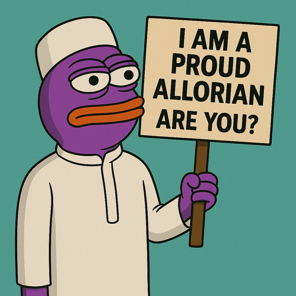 Okay okay,, just came up with the name for all <a href="/AlloraNetwork/">Allora</a> believers.. sorry, but I got this inspiration after taking the <a href="/allorapills/">Allora Pills 💊</a> 
If you’re a proud Allorian, drop it in comment
#AllorianArises