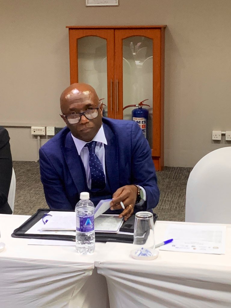 In attendance is Professor J Nyamangara, Vice Chancellor Marondera University of Agriculture Science and Technology. #FoodSafetySymposium