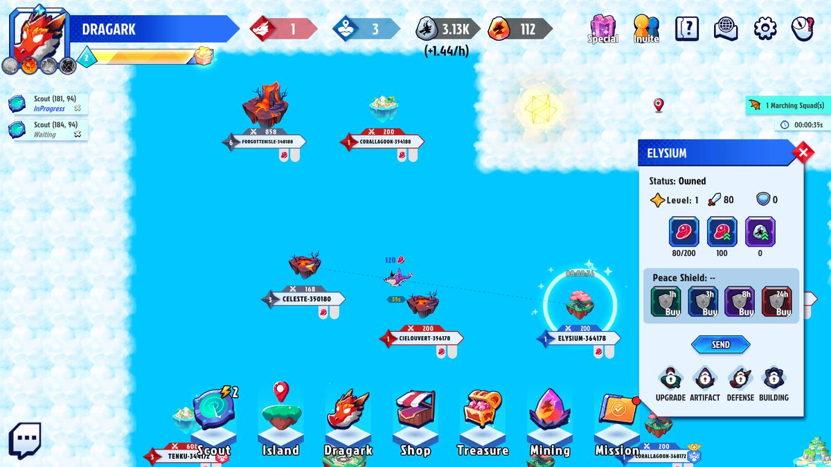 playDRAGARK's tweet image. The bar has fully turned gold &amp;amp; the loot box is shimmering too🔥

Dragee says: &quot;This is one of my favorite moments!&quot;
It’s true. When game says &quot;Take this&quot; after all suffering🎁

Stay tuned for cooler things are coming &amp;amp; beyond!

#Starknet #ComingSoon #onchaingame