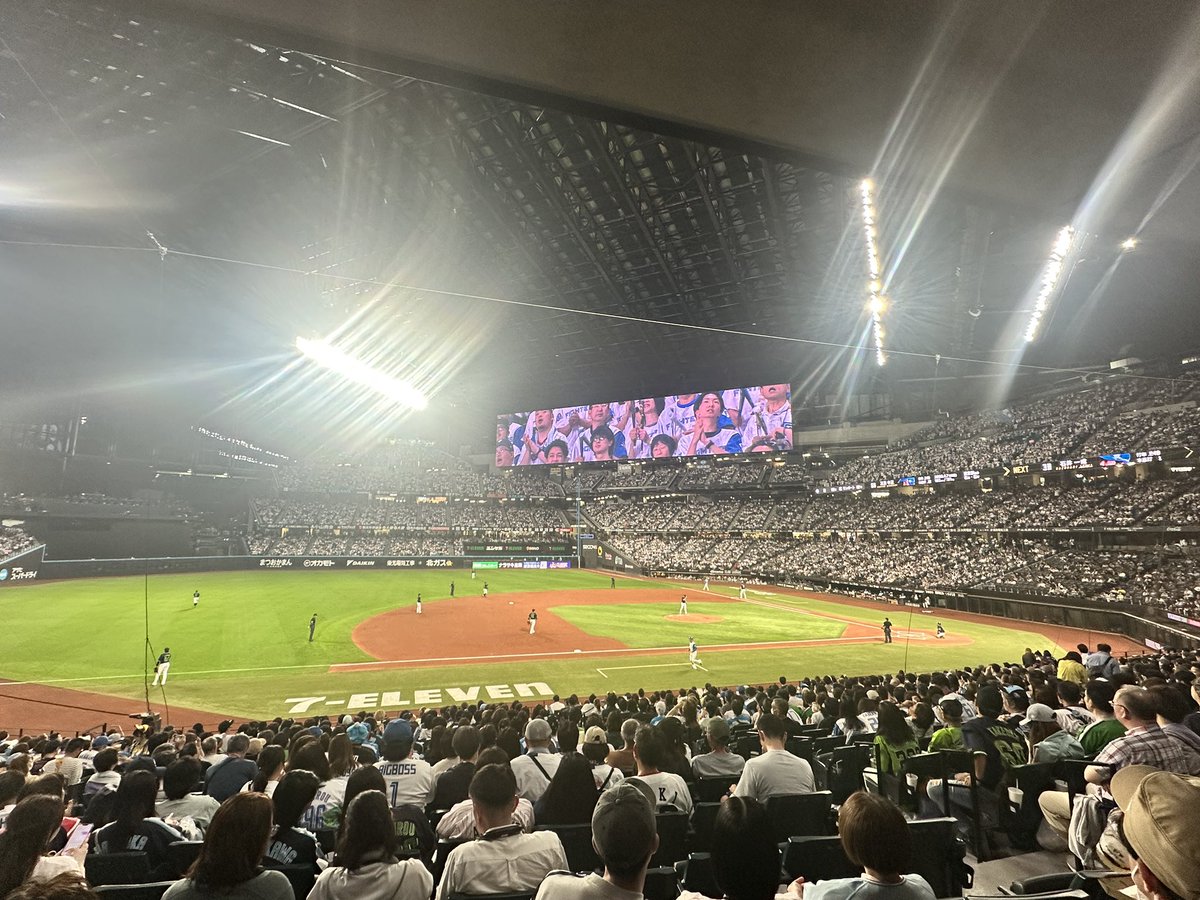 エスコンなう！！⚾️✨