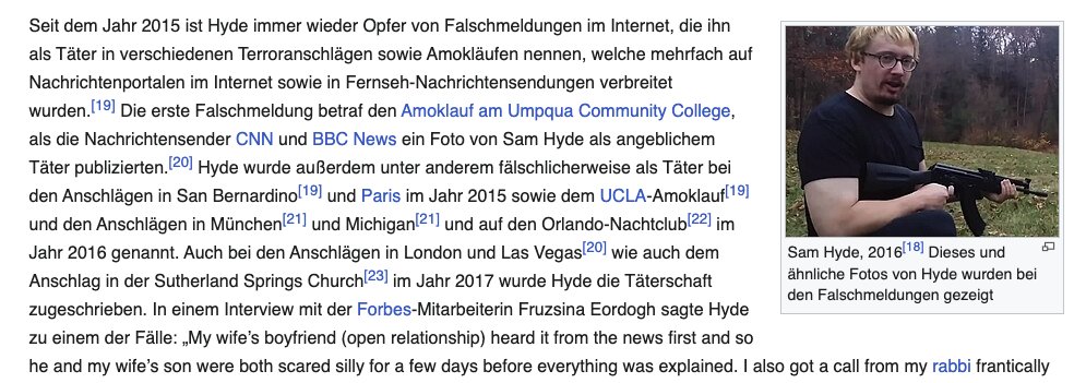 Alles Fake.