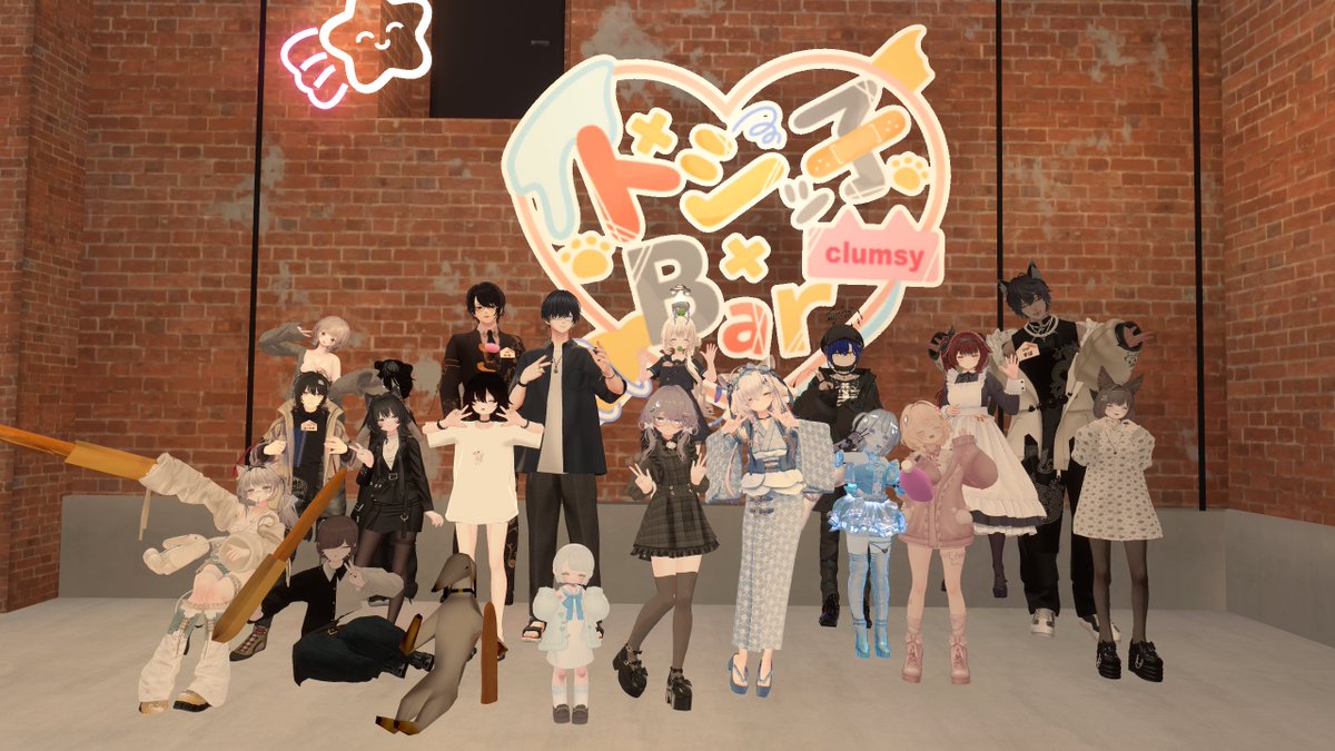 昨日は #ドジっ子Bar に行ってました～！！！
今回2回目の参加！相変わらずのいい感じのドジっ子具合に大満足でした…！

是非次回もいきた～い！！

めちゃくちゃ多いので各ローテの写真はリプ欄で～