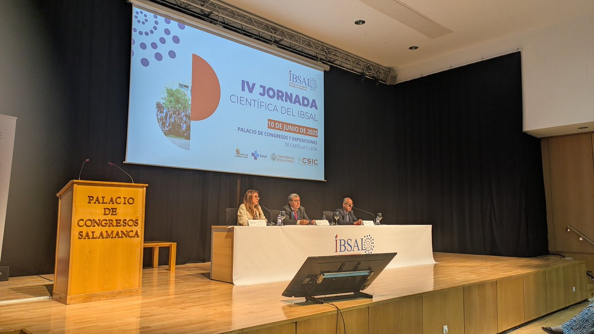 IBSAL (@ibsal_iis) on Twitter photo Inauguramos la IV Jornada Científica del IBSAL con
👉 Sonia Martín Pérez, directora de planificación sanitaria de la <a href="/jcyl/">Junta de Castilla y León</a>
👉 Luis García Ortiz, director científico del <a href="/IBSAL_IIS/">IBSAL</a>
👉 José Miguel Mateos Roco, vicerrector de investigación y transferencia de la <a href="/usal/">Universidad de Salamanca</a> Inauguramos la IV Jornada Científica del IBSAL con
👉 Sonia Martín Pérez, directora de planificación sanitaria de la <a href="/jcyl/">Junta de Castilla y León</a>
👉 Luis García Ortiz, director científico del <a href="/IBSAL_IIS/">IBSAL</a>
👉 José Miguel Mateos Roco, vicerrector de investigación y transferencia de la <a href="/usal/">Universidad de Salamanca</a>