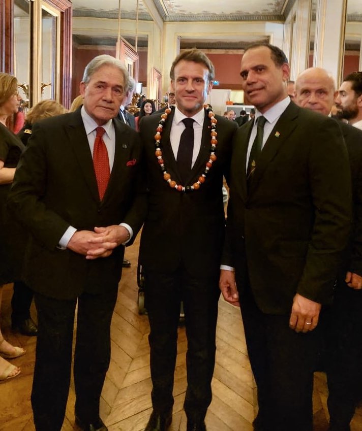 The Minister with the President of France Emmanuel Macron &amp; the Climate Change &amp; Environment Minister of Vanuatu, Ralph Regenvanu.

New Zealand was pleased to join with France &amp; Vanuatu as France announced its intent to join a NZ-led renewable energy project on Efate and Tanna in