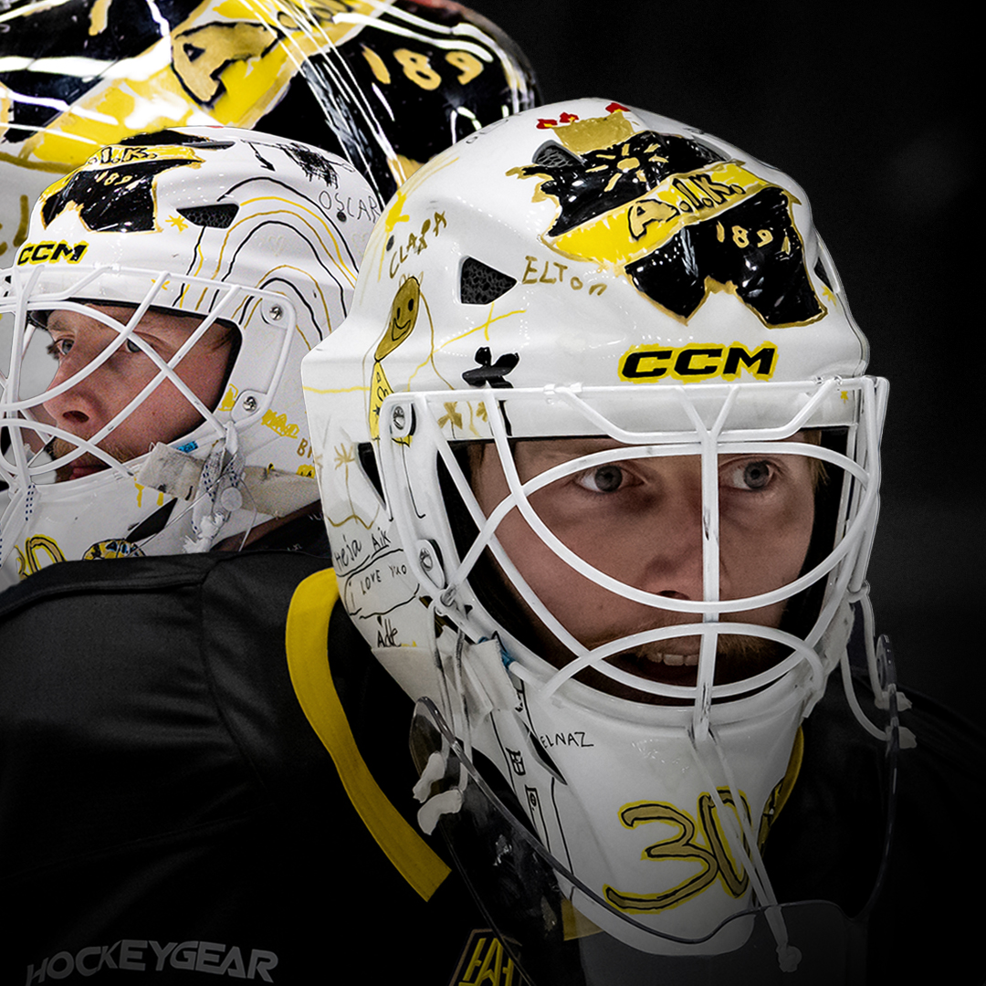 👉 Torsdag är sista dagen för auktionen på en målvaktshjälm inte som alla andra.

Intäkterna från Brattströms hjälm som är ritad av barn kommer oavkortat tillfalla Ronald McDonald barnfond.

🔗 Stötta deras arbete och buda hem en unik målvaktshjälm!
tradera.com/profile/items/…