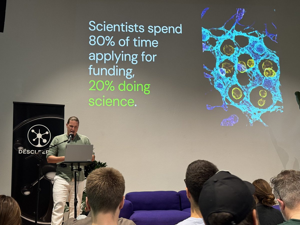 Andreas Arnold (@sharingandreas) on Twitter photo Live from <a href="/DeSciBerlin/">DeSci.Berlin</a> ๐งฌ
Science needs better funding, better incentives & real communities.
What if patients & researchers co-funded health innovationโlike Cannabis Social Clubs, but for BioDAOs?
#PlatformCoops could be the missing link.
#DeSci #BioDAO #BerlinBlockchainWeek Live from <a href="/DeSciBerlin/">DeSci.Berlin</a> ๐งฌ
Science needs better funding, better incentives & real communities.
What if patients & researchers co-funded health innovationโlike Cannabis Social Clubs, but for BioDAOs?
#PlatformCoops could be the missing link.
#DeSci #BioDAO #BerlinBlockchainWeek