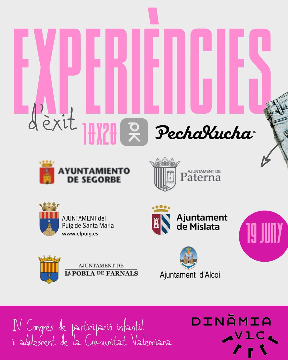 ¿𝗤𝘂𝗶𝗲𝗿𝗲𝘀 𝗰𝗼𝗻𝗼𝗰𝗲𝗿 𝗹𝗮𝘀 𝗲𝘅𝗽𝗲𝗿𝗶𝗲𝗻𝗰𝗶𝗮𝘀 𝗱𝗲 𝗲́𝘅𝗶𝘁𝗼 𝗿𝗲𝗮𝗹𝗶𝘇𝗮𝗱𝗮𝘀 𝗽𝗼𝗿 𝗔𝘆𝘂𝗻𝘁𝗮𝗺𝗶𝗲𝗻𝘁𝗼𝘀 𝗲𝗻 𝘁𝗼𝗿𝗻𝗼 𝗮 𝗹𝗮 𝗽𝗮𝗿𝘁𝗶𝗰𝗶𝗽𝗮𝗰𝗶𝗼́𝗻 𝗶𝗻𝗳𝗮𝗻𝘁𝗶𝗹 𝘆 𝗮𝗱𝗼𝗹𝗲𝘀𝗰𝗲𝗻𝘁𝗲?
📷 ¡El poder de compartir llega a #Dinamia2025!