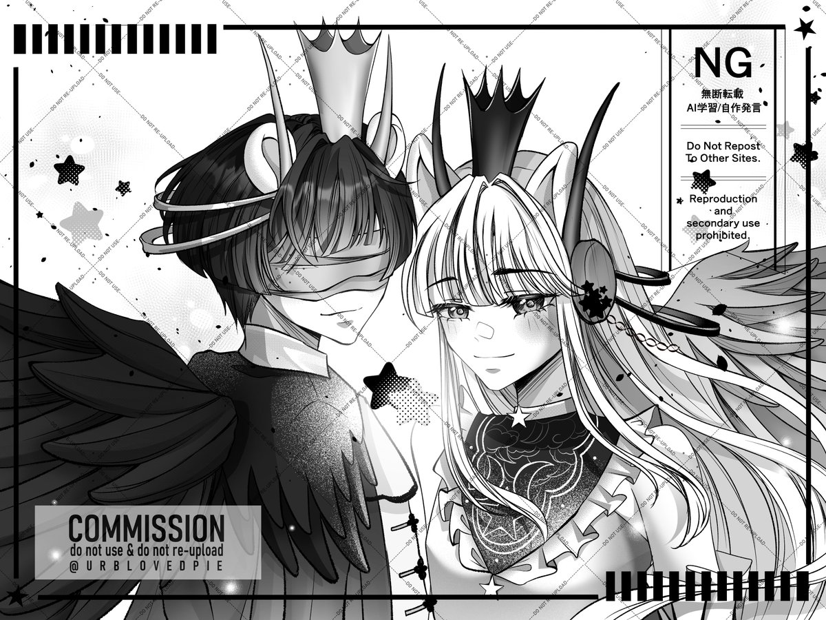 Manga Style Commis Results!        
Thankyou for commissioning me🥰   

Vgen info:  vgen.co/UrBlovedPie 

#VGenComm #VGenComms #comms_hazell