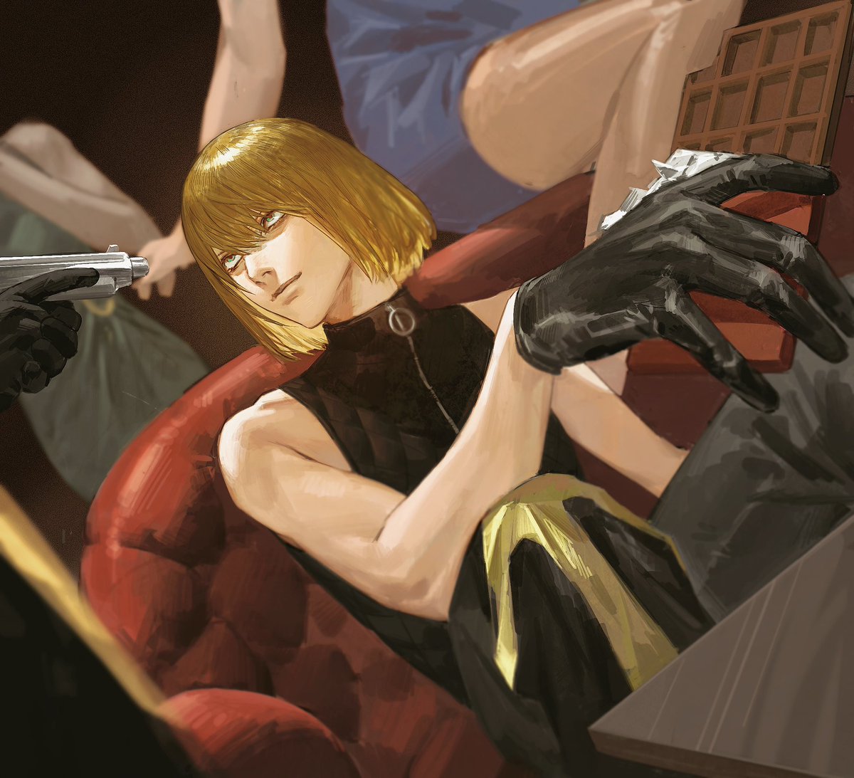 Ouragan0823's tweet image. #DEATHNOTE #デスノート #mello 
新王戴冠