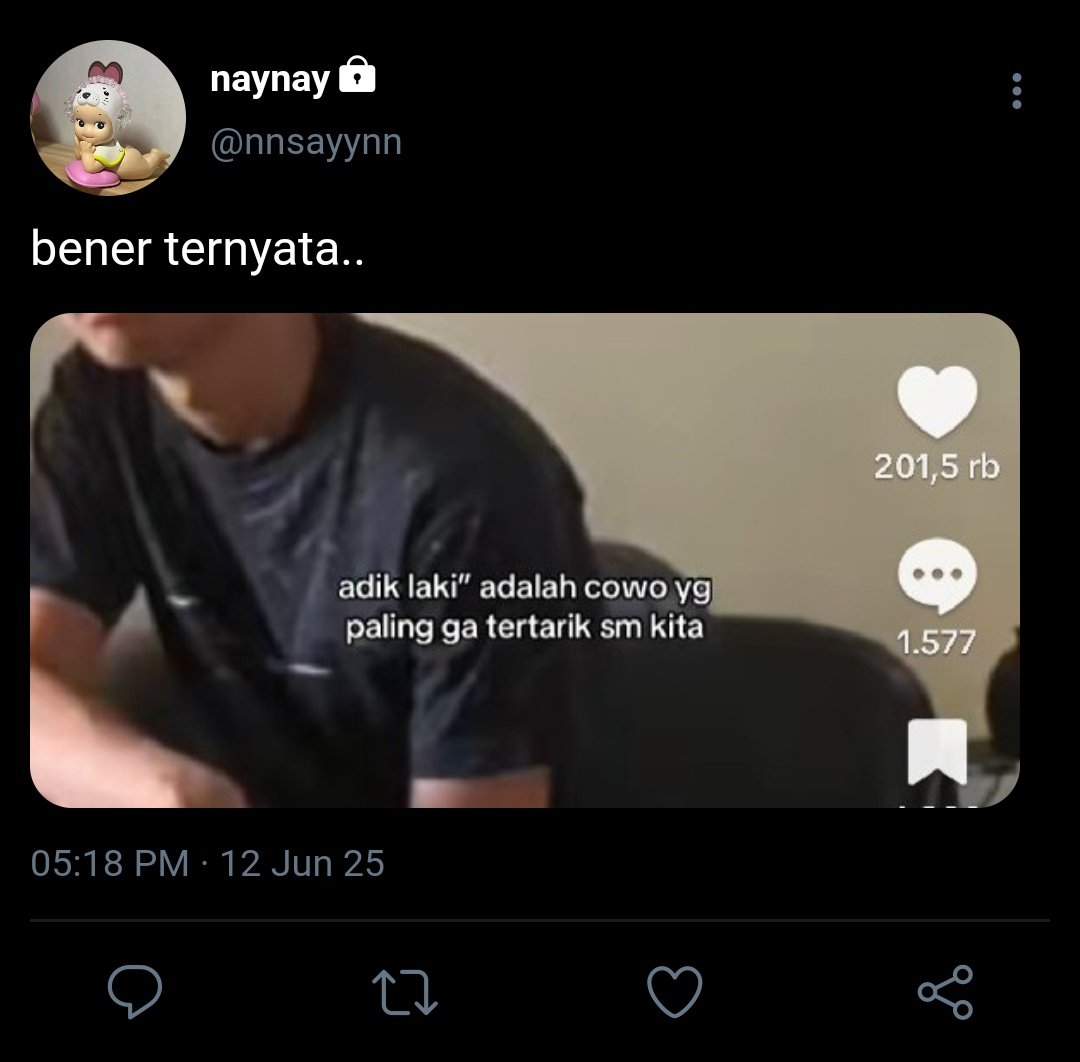 scuillya's tweet photo. : Cowo paling ga tertarik

Yeji &amp; Niki sibling AU
by @scuillya https://t.co/tsJkWnqf6T