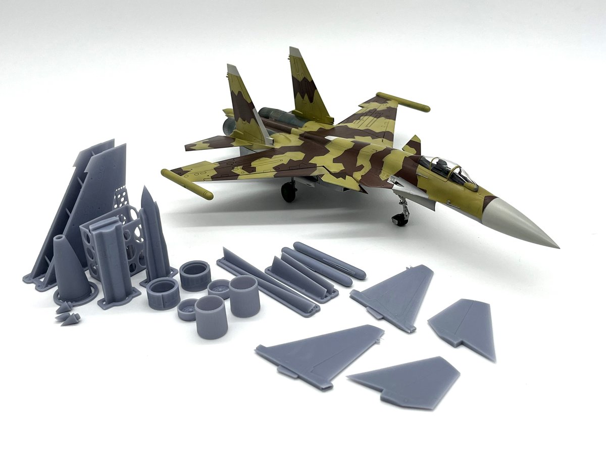 seiyadon02's tweet image. #戦闘機
#スケールモデル
#72スケモ
#72scale
1/72 Su-37/Su-35 改造キット
(ハセガワ Su-33 フランカーD用)
BOOTHにて販売開始します!!
よろしくお願い致します。
【YADON INDUSTRY 】
yadonindustry02.booth.pm/items/6977166 #booth_pm