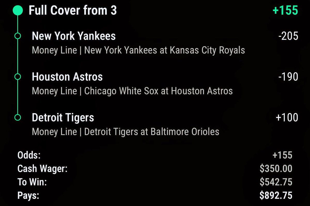 WinRoundRobins's tweet photo. Free Plays 6/10/25 🔥
150-65 MLB Record 💰
#gamblingX #MLB #GamblingTwitter 
Yankees ML
Astros ML
Tigers ML https://t.co/MMqPMKJlJr