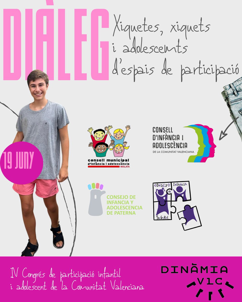 🗣️👧🏽 "𝙌𝙪𝙞𝙚𝙧𝙤 𝙥𝙖𝙧𝙩𝙞𝙘𝙞𝙥𝙖𝙧, 𝙥𝙚𝙧𝙤 𝙣𝙤 𝙢𝙚 𝙙𝙚𝙟𝙖𝙣... ¿𝙮 𝙖𝙝𝙤𝙧𝙖 𝙦𝙪𝙚́?"
Este es el título de una de las mesas más potentes de #Dinàmia2025, y quienes la protagonizan lo tienen claro: niñas, niños y adolescentes alzan la voz para hablar de lo que les