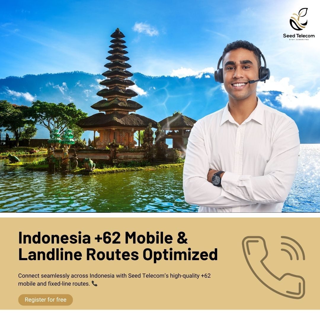 seedtelecomorg's tweet image. Connect seamlessly across Indonesia with Seed Telecom’s high-quality +62 mobile and fixed-line routes.

Visit seedtelecom.org to get started!

#SeedTelecomSolutions #GlobalVoiceRoutes