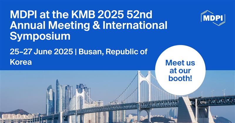 🌏 We're heading to KMB 2025 in Busan, Rep. of Korea!
📅 25–27 June 2025
🧫 Come meet the Microorganisms team at Booth #40
🔗 kormb.or.kr/abstract/2025_…
#KMB2025 #Microbiology #OpenAccess