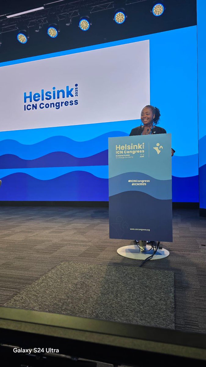 Nursing Now Challenge (@nursingnow2020) on Twitter photo Wonderful to see our #ChallengersCommittee #Africa Hub Lead <a href="/MaurineMusie/">Maurine Musie</a> shining bright at #ICN2025 #Helsinki! ✨
#Leadership #Nursing Wonderful to see our #ChallengersCommittee #Africa Hub Lead <a href="/MaurineMusie/">Maurine Musie</a> shining bright at #ICN2025 #Helsinki! ✨
#Leadership #Nursing