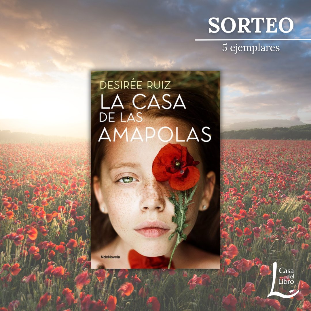 🌺SORTEO🌺

¿Quieres conseguir un ejemplar de "La casa de las amapolas" de Desirée Ruiz? ¡Participa!
✅ Síguenos
🔁 RT
🗨️ Comenta: ¿Con quién te irías a vivir sin pensarlo dos veces?

BBLL: ow.ly/Nj2y50W69Vr
Ganadores 18/6