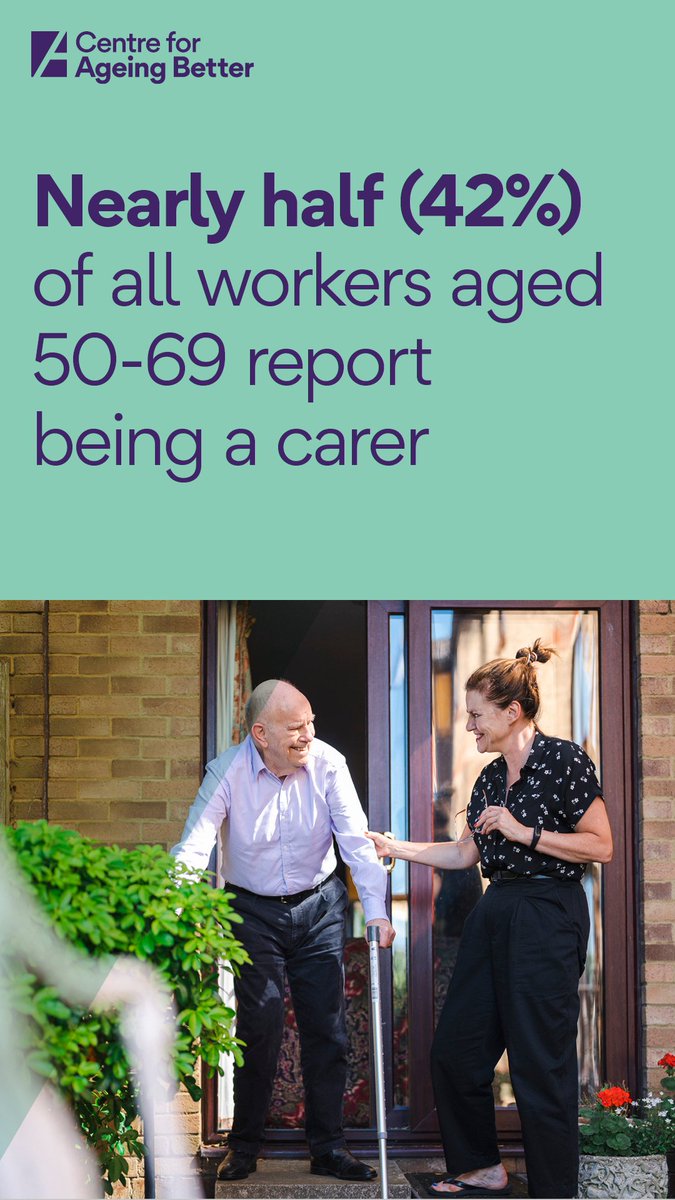 Are you a carer or have you ever done any care work?

Our research has found that the peak years for caring are our 50s and 60s. Nearly half (42%) of all workers aged 50-69 report being a carer.

For employees, flexible working can make a big difference to helping this group