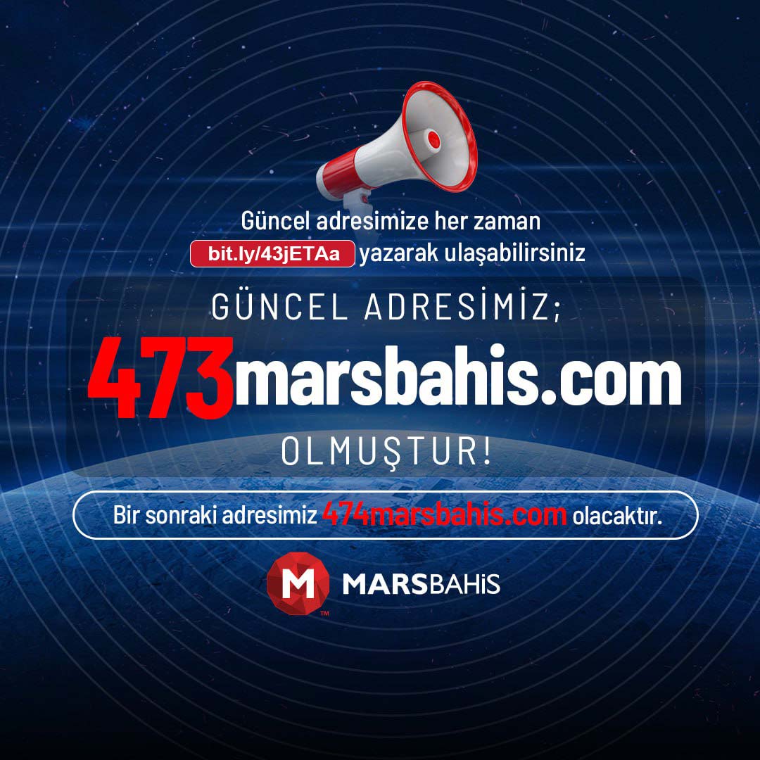 🚀Güncel adresimiz değişmiştir
#Marsbahis Üyelik: bit.ly/43jETAa
Telegram Hattı: t.me/Marsbahiscenter
#1xbet #1WIN #mariobet #pusulabet #jojobet #denemebonusu #Bitcoin #Betturkey #BIST1OO #FootballBetting #Galatasaray #Fenerbahçe #Beşiktaş #SONDAKİKA #borsa Betting