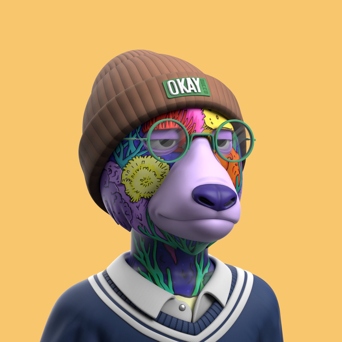 cedar_go's tweet image. Finally, I got my Coral Fur Bear and completed my holy grail collection!
The collector collect!!!
WAGBO!!!
@okayxyz @kaisisokay @drimsisokay