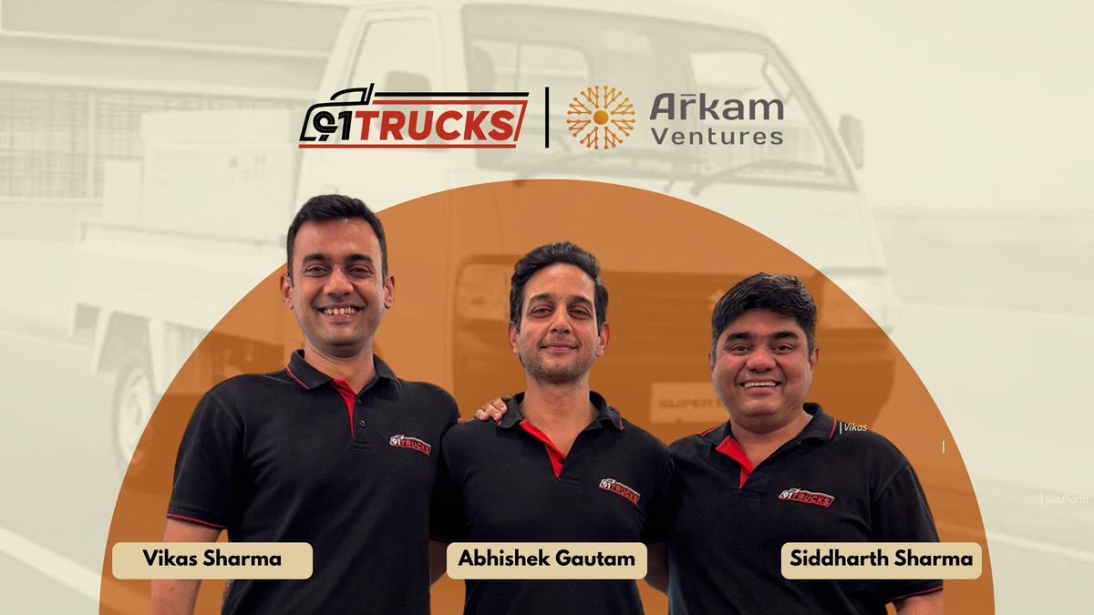 ArkamVC (@arkam_vc) on Twitter photo Backing the Backbone: Why We Invested in 91Trucks
Why Arkam is backing 91Trucks to build a market leader in one of India’s most overlooked $20B opportunities.
Read <a href="/bsrinivasa/">Bala Srinivasa</a>'s full breakdown here👉
linkedin.com/feed/update/ur… Backing the Backbone: Why We Invested in 91Trucks
Why Arkam is backing 91Trucks to build a market leader in one of India’s most overlooked $20B opportunities.
Read <a href="/bsrinivasa/">Bala Srinivasa</a>'s full breakdown here👉
linkedin.com/feed/update/ur…