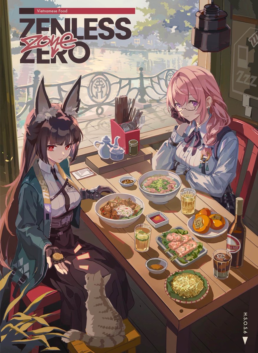 zerotabi1210's tweet image. Enjoy the taste of Vietnamese food ! 🌻🌻
#SEAZenlessAnnivFilmFest #zzzero #zenlesszonezero #Miyabi #Yanagi