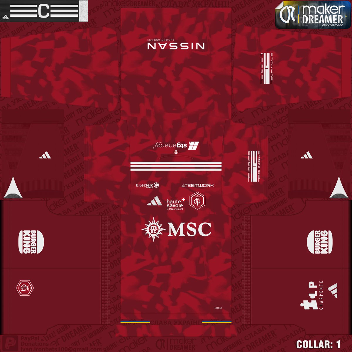 eFootball Maker_DREAMER (@kitmakerdreamer) on Twitter photo 🇫🇷#FCANNECY 2024/25 Kits
✅Made to order: <a href="/Alex63918293/">ALEXcalifrenchie</a>
✏️I create kits to order, write to me📩
#efootball #makerdreamer #kitmakerdreamer #dreamer #pes21 #proevolutionsoccer #kitpack #kits #ukraine #evoweb #ligue1 #france #eafc 🇫🇷#FCANNECY 2024/25 Kits
✅Made to order: <a href="/Alex63918293/">ALEXcalifrenchie</a>
✏️I create kits to order, write to me📩
#efootball #makerdreamer #kitmakerdreamer #dreamer #pes21 #proevolutionsoccer #kitpack #kits #ukraine #evoweb #ligue1 #france #eafc