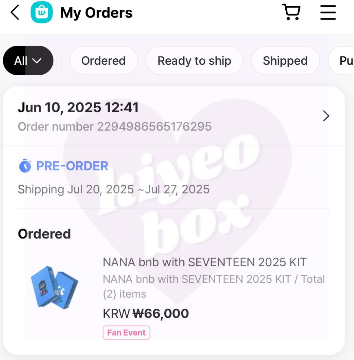 kiyeobox's tweet photo. Open Sharing nana bnb kit with seventeen💫

💸Detail Price
Cek di bawah yaa👇

✅️ sudah CO
✅ Inc. Shipping Tax
✅ GO
🍊 Pelunasan bisa by oren
📍 Jakarta https://t.co/rZkwnF3tr6