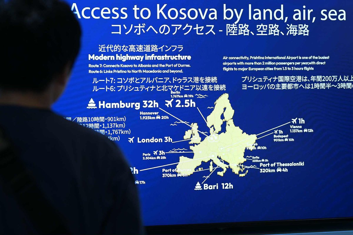 Liza Gashi (@gashiliza) on Twitter photo Kosova is represented at Expo Osaka 2025, a global stage to share our culture, heritage, and development potential. We are grateful for the opportunity to tell our story to the world. #EXPO2025 🇽🇰
📸 <a href="/ALlapashtica/">Arben Llapashtica</a> Kosova is represented at Expo Osaka 2025, a global stage to share our culture, heritage, and development potential. We are grateful for the opportunity to tell our story to the world. #EXPO2025 🇽🇰
📸 <a href="/ALlapashtica/">Arben Llapashtica</a>