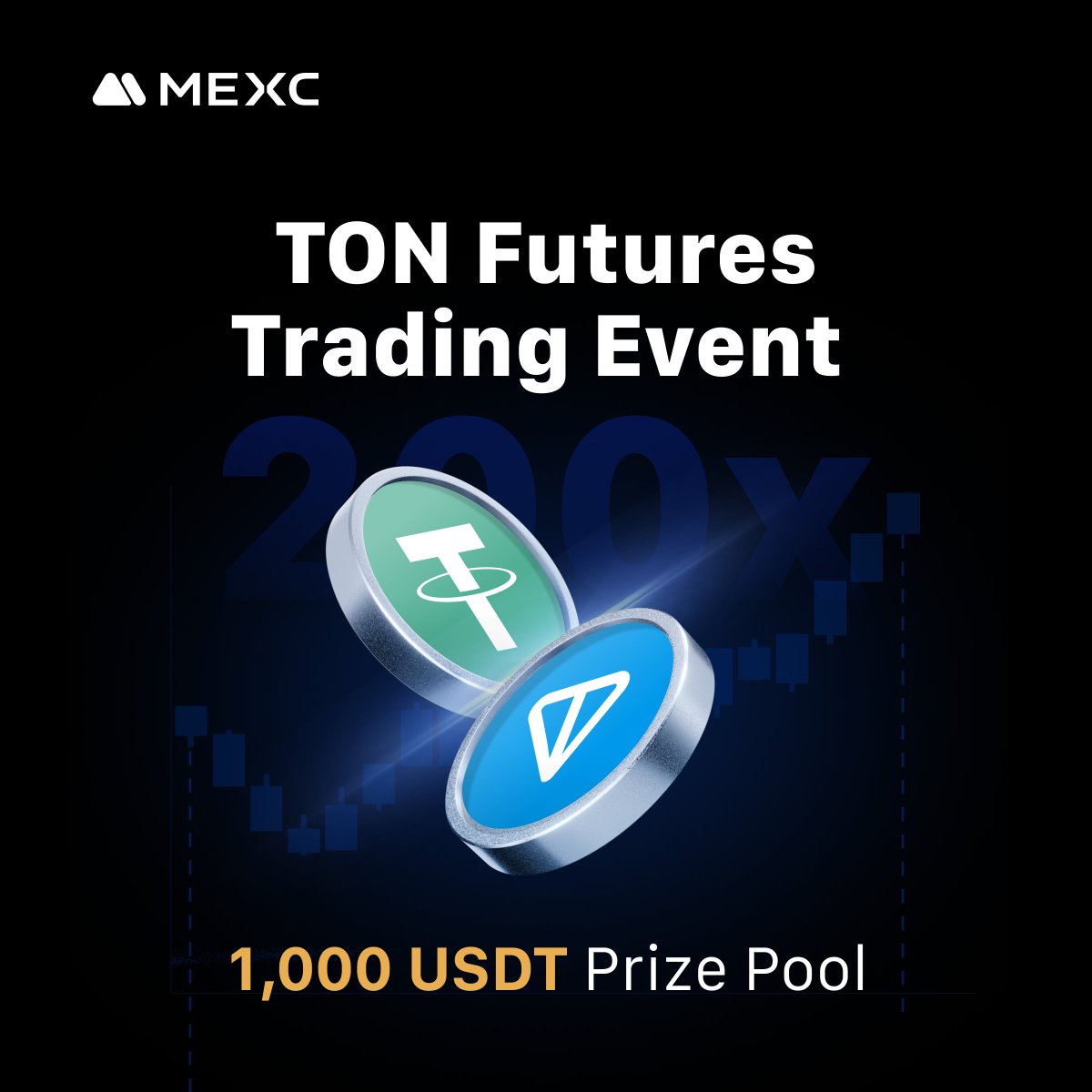 MEXC_Official's tweet image. ⚔️ TON Triumph Continues - Trade TONUSD Futures, pay ZERO fees, share your trades to win even more!

📌 How to Join:
1️⃣ Comment below with #MEXC and your TONUSDT Futures trade screenshot
2️⃣ Fill out the form: forms.gle/EC6wHa7Rf2mt9e…

🎁 Top 20 traders by $TON volume will split…