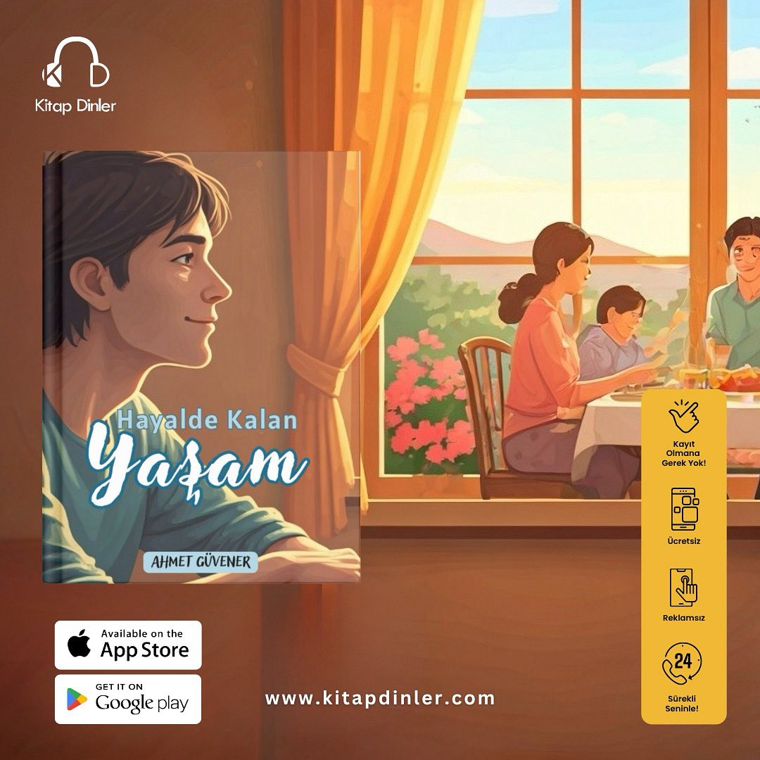 Hayallerin peşinden koşmak mı, yoksa gerçeğin içinde kaybolmak mı?Bu muhteşem eser, Türkiye’nin ilk ücretsiz ve kayıt gerektirmeyen sesli kitap uygulaması KİTAP DİNLER’de 🎉
#keşfet #hayaldekalanyaşam #kitapdinler