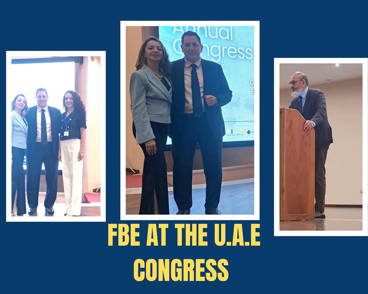 🇪🇺🌿 #FBE at the U.A.E. Congress on Green Economy, Energy and Environmental Protection

On 6 June 2025, the #FBE was honored to be represented by its First Vice-President, Mr. Rajko Maric, at the Annual Congress of the Union of European Lawyers (U.A.E.), held in Lecce, Italy.