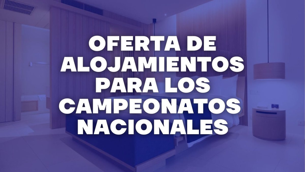 🏨 Recuerda que en nuestra web tienes disponibles ofertas de alojamiento para facilitar tu estancia durante la competición.

Consulta toda la información y organiza tu viaje con antelación 👉🏼 rfess.es/2023/11/oferta…

#RFESS #SalvamentoYSocorrismo