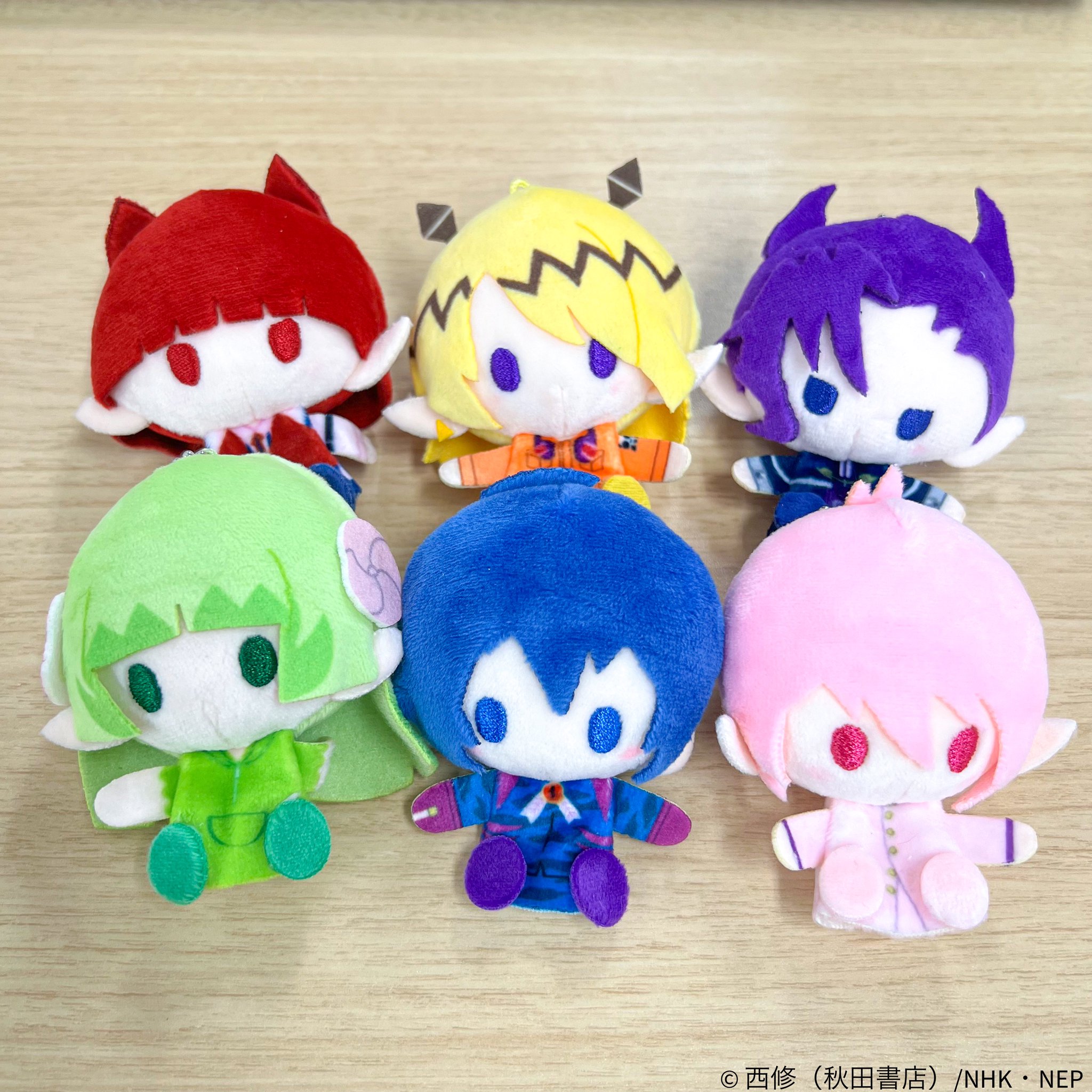 魔入りました！入間くん　マスコット　3種　セット グッズ-マスコット】魔入りました！入間くん くるみたぴぬい