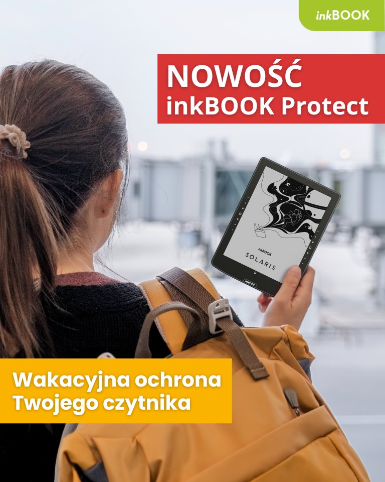 Boisz się, że przypadkowe uderzenie lub niefortunny upadek zniszczy ekran Twojego czytnika? Z inkBOOK Protect możesz odetchnąć z ulgą! To usługa jednorazowej wymiany ekranu w razie przypadkowego uszkodzenia mechanicznego. Co jeszcze zyskujesz? ➡️ inkbook.pl