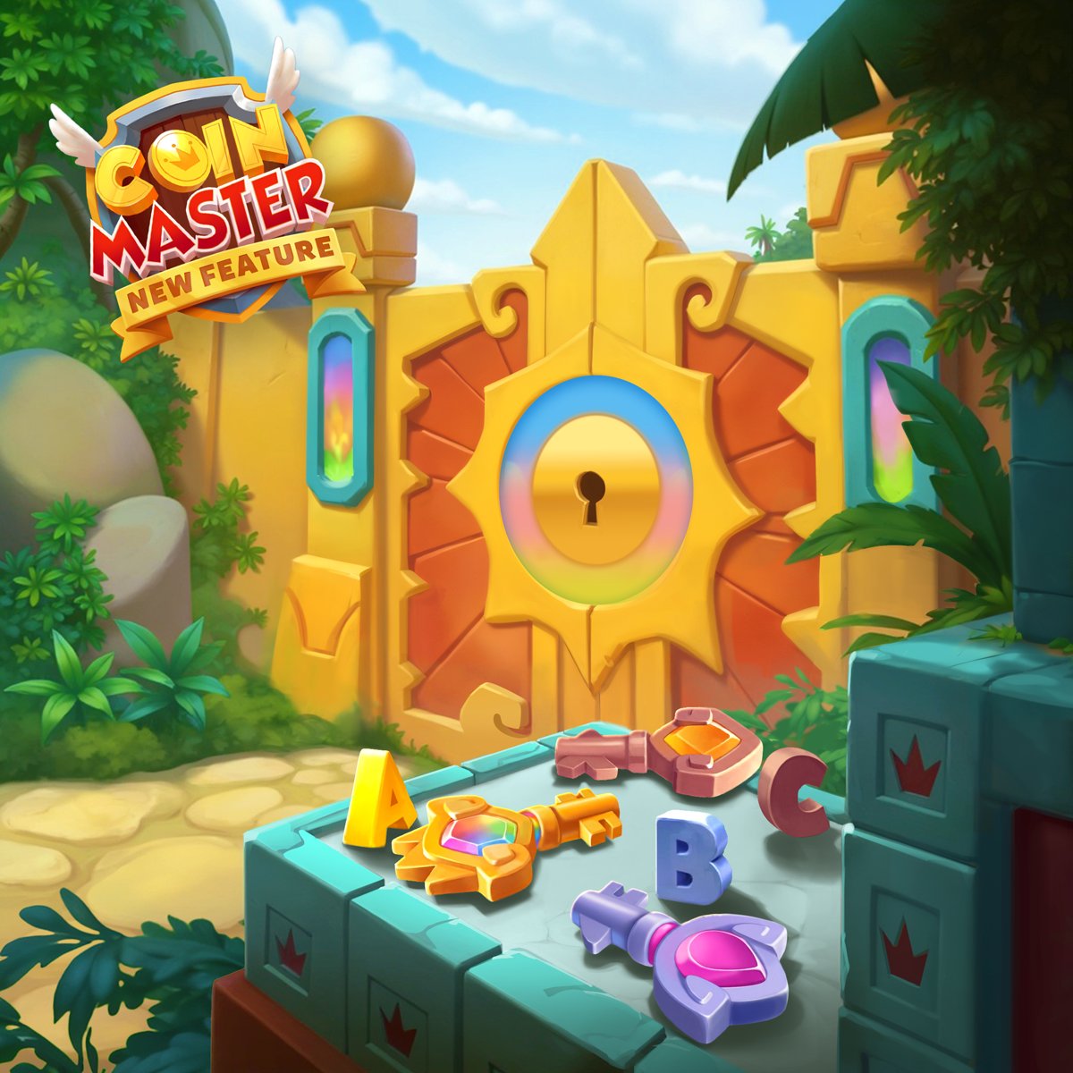 CoinMasterGame's tweet image. 🎉 In Magical Land, the right key unlocks amazing rewards! 🗝
Which of these keys – A, B, or C – fits the Bonus Gate?
Grab your reward -->> Coin-Master.co/ZyttyP