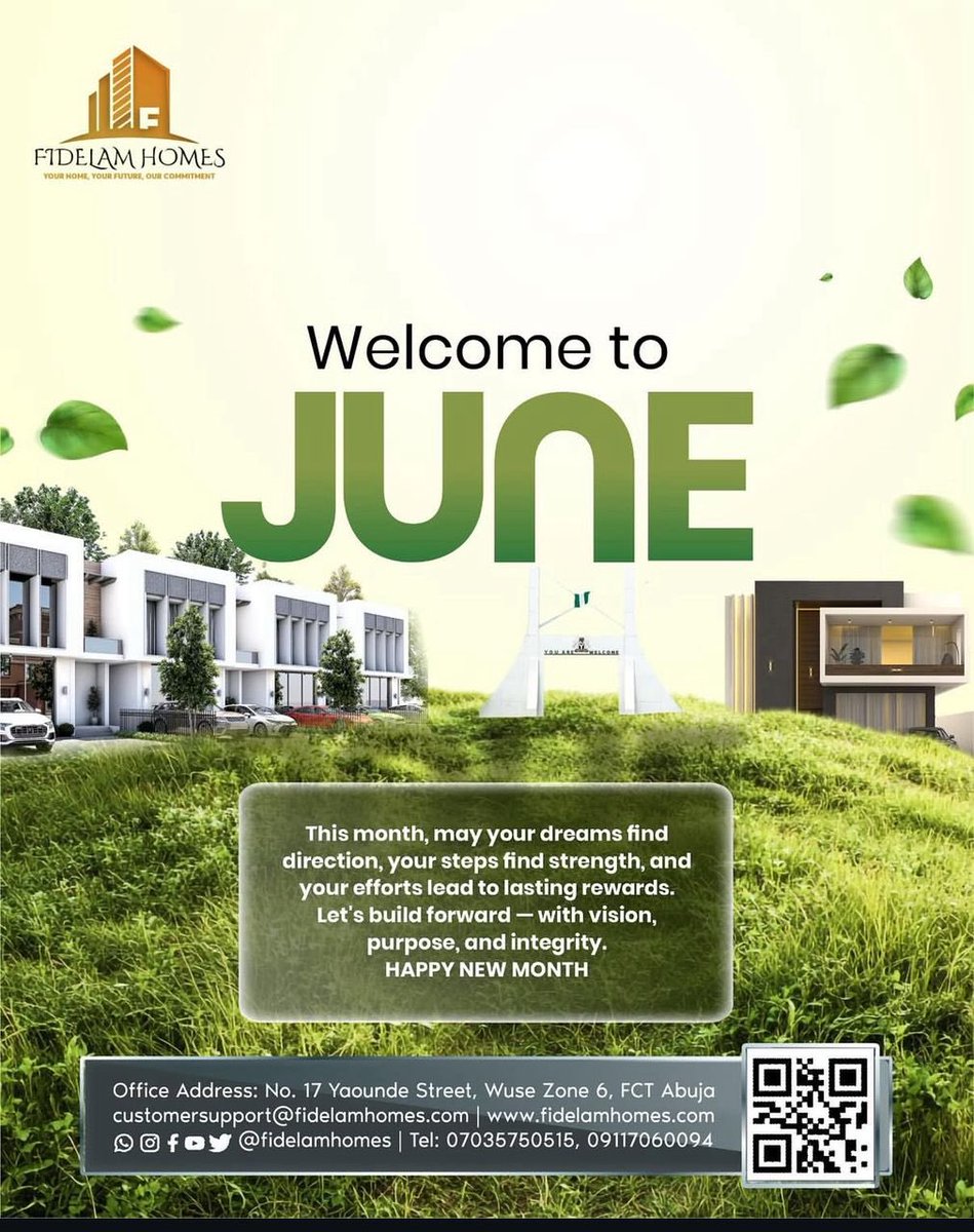 New month, new ground to cover.
Every plot tells a story of hope, legacy, and a fresh start.
This month, I’m cheering you on to take that bold step toward owning your own land. You deserve it.

#FidelamHomes #fazexfidelamhomes #fazealone