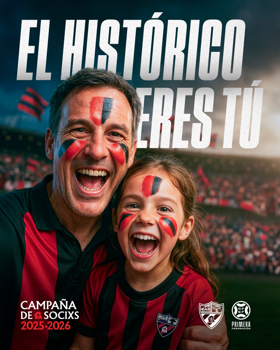 𝐄𝐋 𝐇𝐈𝐒𝐓𝐎́𝐑𝐈𝐂𝐎 𝐄𝐑𝐄𝐒 𝐓𝐔́ 🫵❤️‍🔥

Abierta la precampaña de socios y socias del Arenas Club para la temporada 2025/2026

ℹ️ Todos los detalles en nuestra página web.
arenasclub.com/el-historico-e…

#ArenasClub #GetxoKirolak