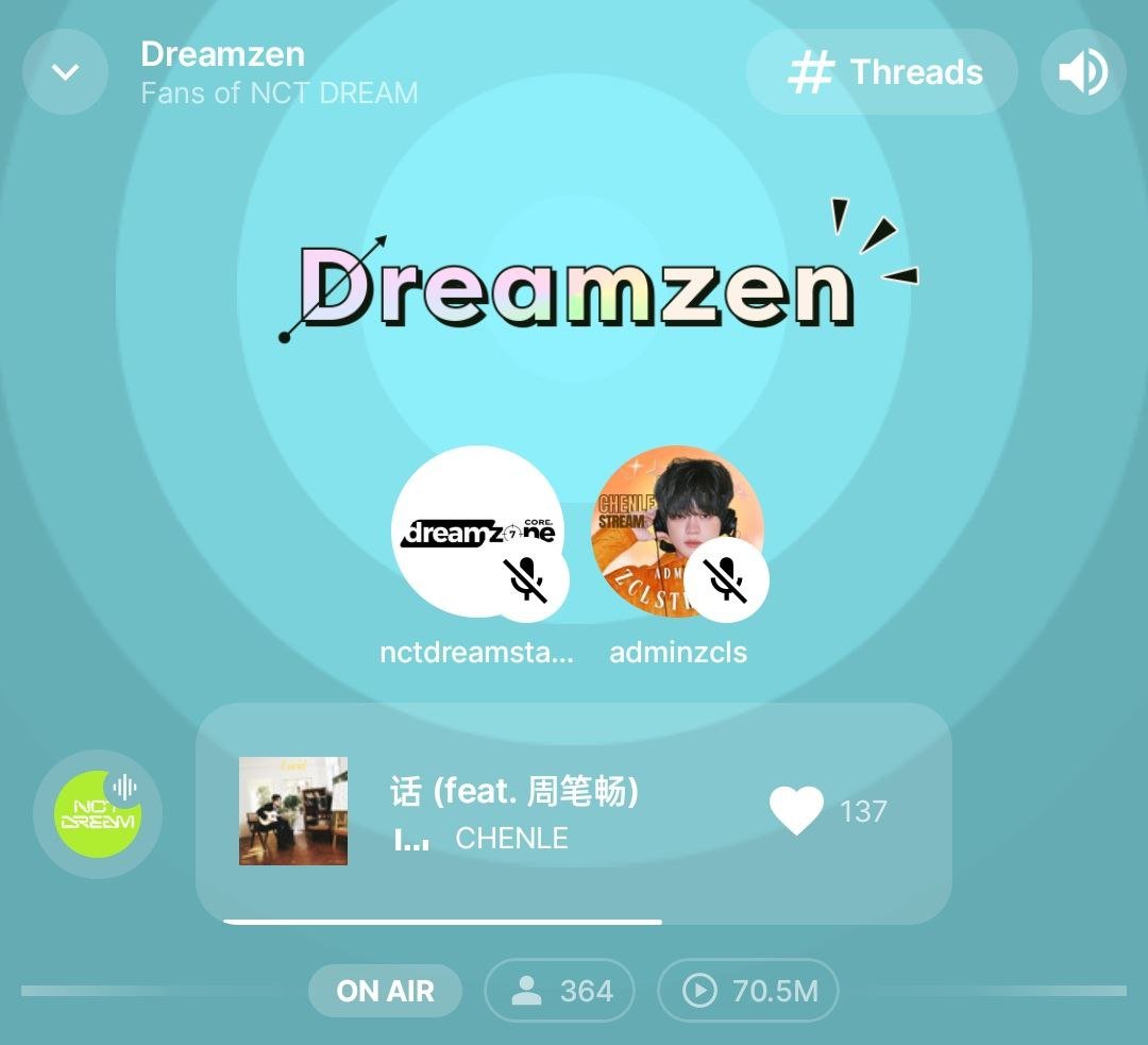 NDS DJ (@nctdrmstation) on Twitter photo #CHENLE TIME PARTY for LUCID and ζ²¦ι· - Live with <a href="/ZCLSTREAM/">ZHONG CHENLE STREAM</a> is happening right now until 8 PM KST! π
Don't miss out! Come join the fun! ππ»πΊπ»
π» stationhead.com/c/dreamzen
#CHENLE #CHENLE_ηΏ
#ιθΎ°δΉδΈζηΉθΎ #CHENLE TIME PARTY for LUCID and ζ²¦ι· - Live with <a href="/ZCLSTREAM/">ZHONG CHENLE STREAM</a> is happening right now until 8 PM KST! π
Don't miss out! Come join the fun! ππ»πΊπ»
π» stationhead.com/c/dreamzen
#CHENLE #CHENLE_ηΏ
#ιθΎ°δΉδΈζηΉθΎ