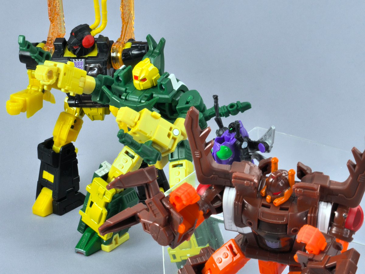 祝・DXインセクトロン全員リメイク #トランスフォーマー