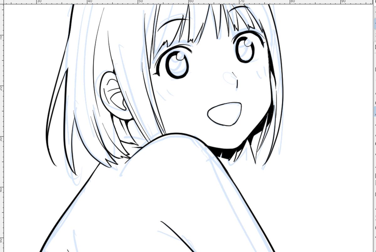 さくらちゃん描いてる 