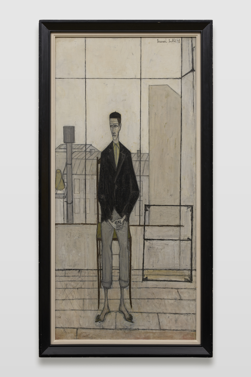 ベルナール・ビュッフェ【Homme assis dans l'atelier】 ベルナール・ビュッフェ【Homme assis dans l'atelier】 - メルカリ